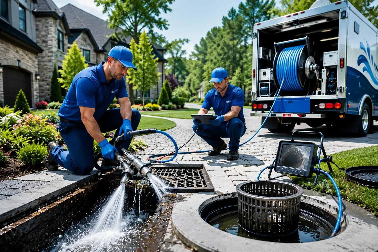 Local outdoor drain cleaning professionals in Crosby, MN